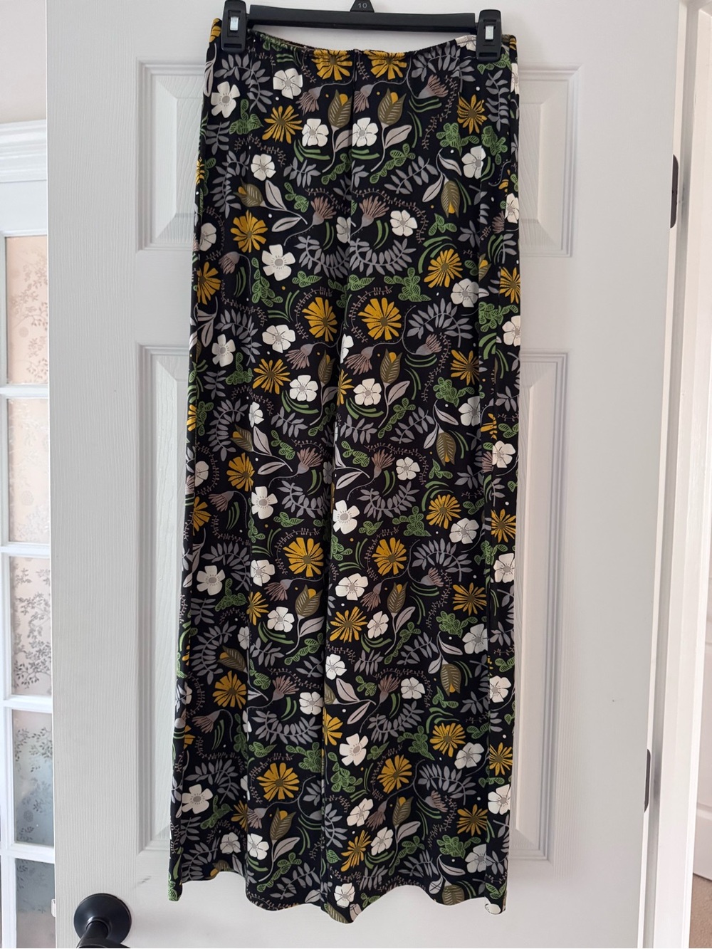 Gudrun Sjöden Organic Cotton Wide Leg Floral Pants/ Size Small